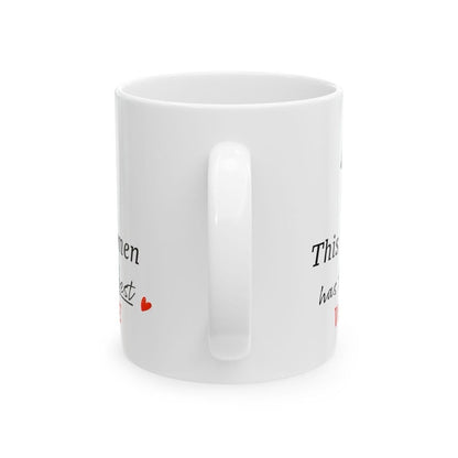 Funny cute valentines mug gift for women - best wife - drinkware, tumblers cup bottles washable ceramic reusable reuse coffee heart valentin