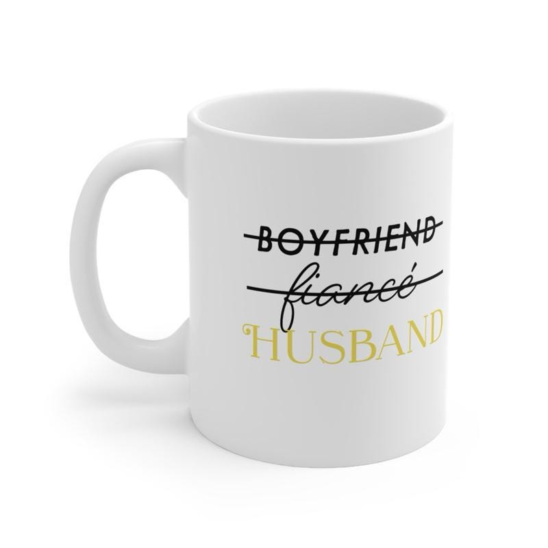 Husband mug cup mug for married couple- drinkware tumblers reuse washable bottles ceramic coffee reusable mugs gifts marriage wedding  coupl