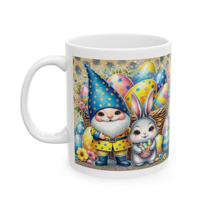 Easter gonk gonks mug - cute gift - perfect for hot drinks - drinkware, tumblers cup bottles reusable washable portable reuse ceramic coffee