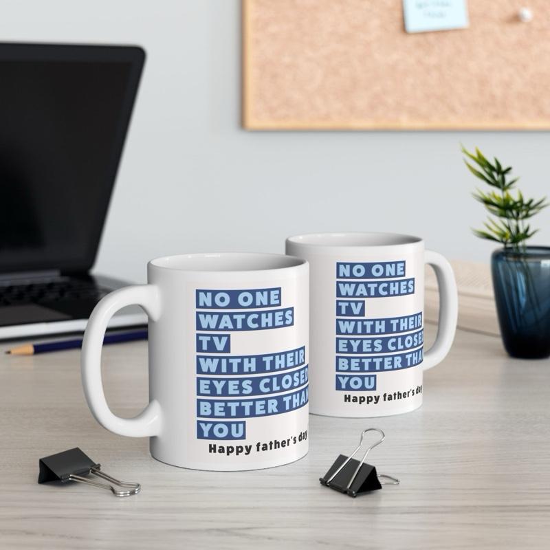 Funny father’s day funny dad mug funny fathers day gifts - ceramic coffee tumbler drinkware reusable washable reuse cup mugs drew novelty