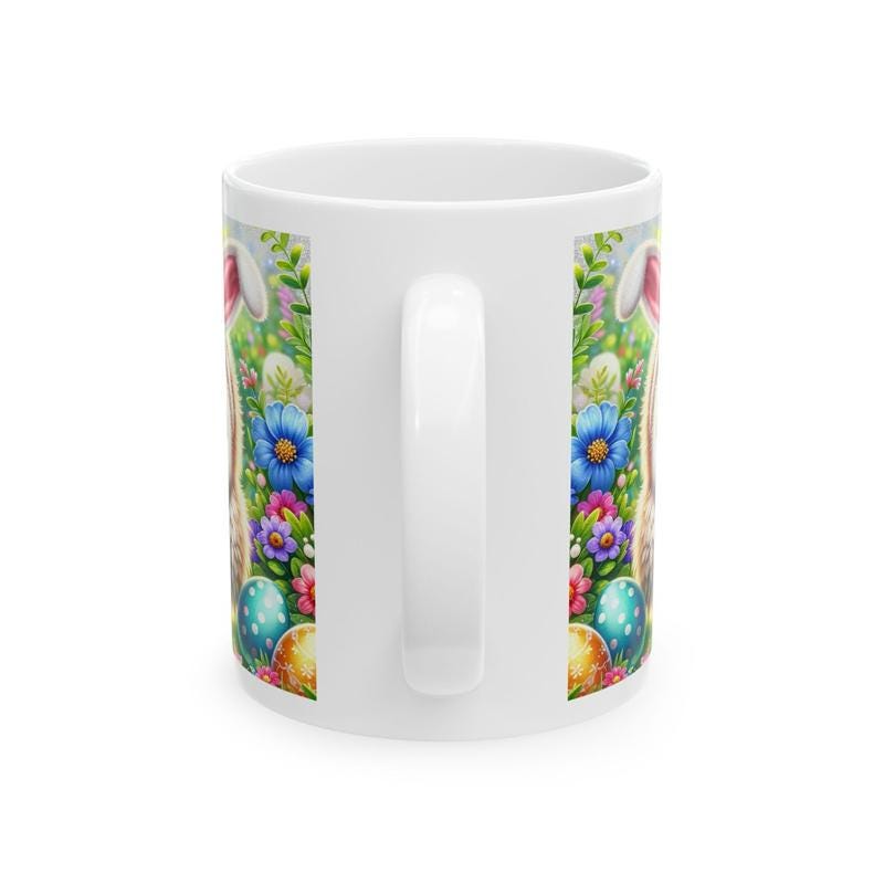 Easter owl mug - cute gift - perfect for hot drinks - drinkware, tumblers cup bottles reusable washable portable reuse ceramic coffee easter