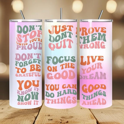 Self love mental health cute girly 20oz tumbler - perfect for your drinkware needs - cup mug flasks bottles water bottles bottled portable m