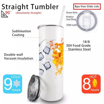 Red bull tumbler 20oz - blue navy glitter style ‘naughty bitch energy’ ‘unleash your slay’ perfect for on-the-go hydration - vacuum