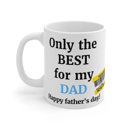 Funny father’s day gifts funny dad mug reduced mug - ceramic coffee tumbler drinkware reusable washable reuse cup mugs drew novelty father