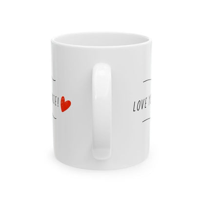 Love you pookie funny cute valentine’s mug gift - perfect for drinking hot beverages - drinkware, cup reusable tumblers washable bottles c