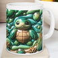 Cute baby turtle 3d mug - perfect for gifts tumblers, drinkware  cup bottle bottle washable reusable reusable reuse ceramic coffee xmas mugs