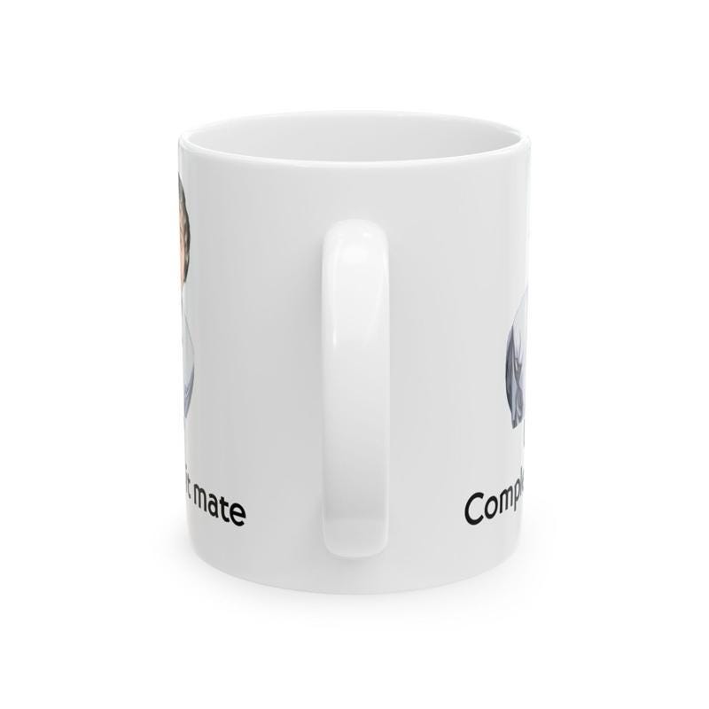 Funny mug - inbetweeners uni completed it mate mug - funny inbetweeners jay cartwright gift coffee mug drinkware washable reusable tumbler r