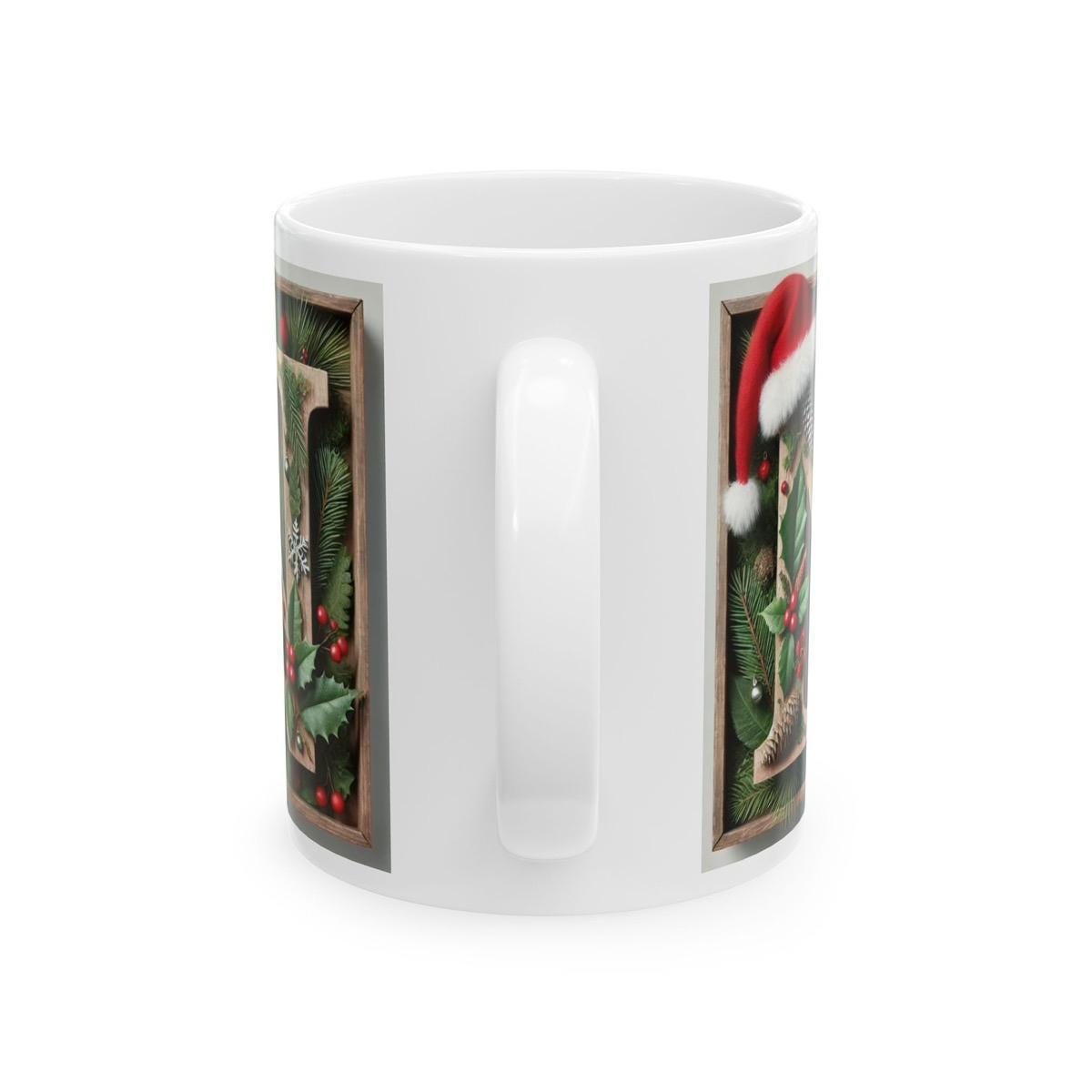 Personalised 'n' edition christmas mug - unique gift for xmas - stocking filler - drinkware washable reusable reuse ceramic cup tumbler coff