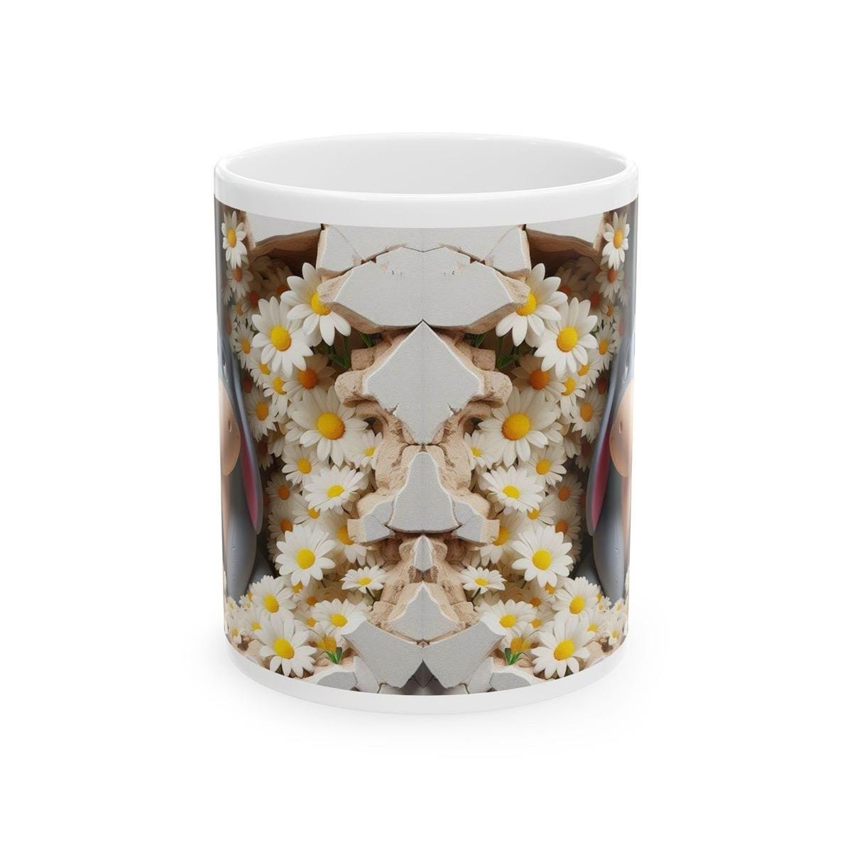 Eevee style 3d mug - perfect christmas secret santa gift or stocking filler - tumblers, drinkware cup bottles ceramic washable reusable reus