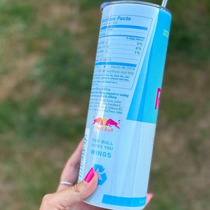 Red bull tumbler 20oz - summer style perfect for on-the-go hydration - vacuum flask - cup drinkware mug bottles water bottles bottled portab