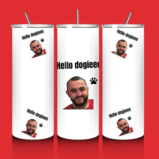 Mashtag tumbler 20oz hello doggie mashtag brady hello doggy drinkware flask portable stylish coffee bottle bottled water bottles heat resist
