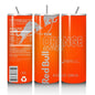 Red bull orange edition tumbler 20oz - perfect for on-the-go hydration - vacuum flask - cup drinkware mug bottles water bottles bottled port