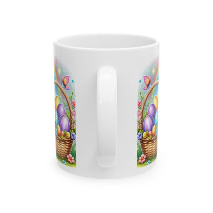 Easter owl mug - cute gift - perfect for hot drinks - drinkware, tumblers cup bottles reusable washable portable reuse ceramic coffee easter