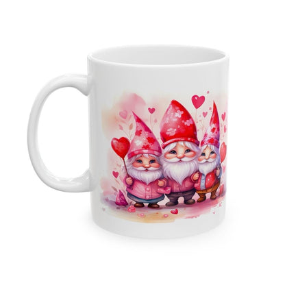 Valentine gnome gonk mug - perfect for your morning drinks - tumblers, drinkware cup bottles reusable gifts boyfriend girlfriend wife husban