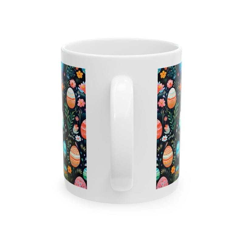 Easter bunny mug - cute gift - perfect for hot drinks - drinkware, tumblers cup bottles reusable washable portable reuse ceramic coffee east