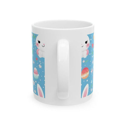 Easter bunny mug - cute gift - perfect for hot drinks - drinkware, tumblers cup bottles reusable washable portable reuse ceramic coffee east