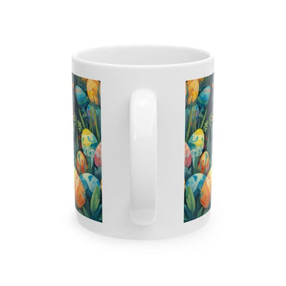 Easter bunny mug - cute gift - perfect for hot drinks - drinkware, tumblers cup bottles reusable washable portable reuse ceramic coffee east