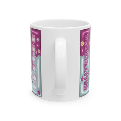 Sally style mug gifts for xmas christmas - perfect for hot drinks - drinkware reusable washable tumbler reuse cup ceramic coffee funny cute