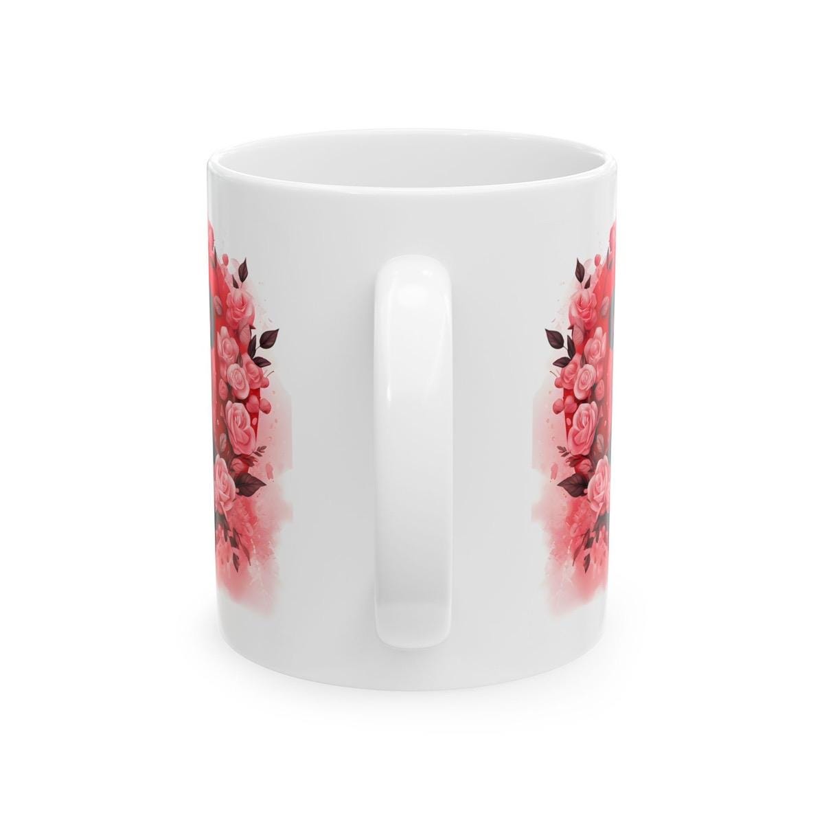 Cute panda love mug - perfect valentine's gift for partners or kids, hearts - christmas xmas gift - drinkware tumbler washable reusable cup