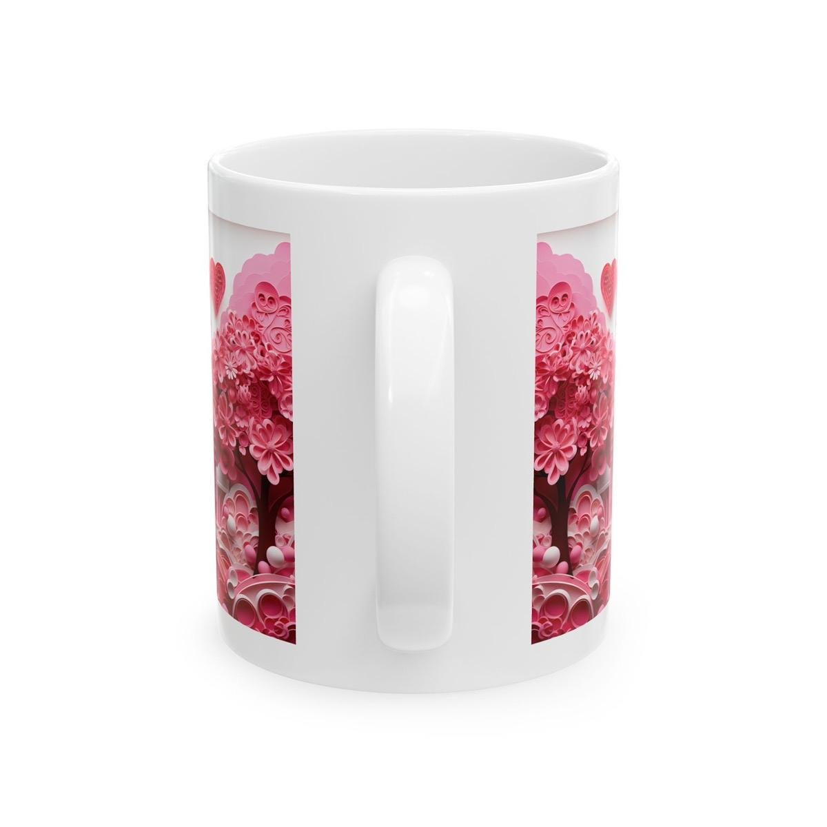 Dream house 3d mug hearts valentine’s day - gifts - mugs - xmas christmas - drinkware - tumblers reusable washable cup reuse ceramic coffe