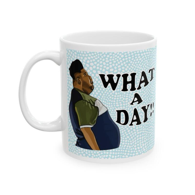 What a day mug harvey price mug - funny gift for coffee lovers - drinkware, tumblers funny mugs funny gifts 11oz washable reusable ceramic r