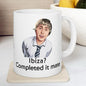 Funny mug - inbetweeners ibiza completed it mate mug - funny inbetweeners jay cartwright gift coffee mug drinkware washable reusable tumbler