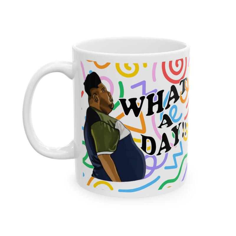 What a day mug harvey price mug - funny gift for coffee lovers - drinkware, tumblers funny mugs funny gifts 11oz washable reusable ceramic r