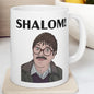 Shalom jim mug - great father's day gift - friday night dinner - funny mugs - funny gifts for father dad drinkware washable reusable coffee