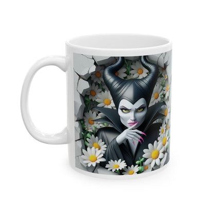Scary witch  style 3d mug - christmas gift secret santa for coffee lovers - drinkware, reusable classic cup tumbler washable reuse ceramic x