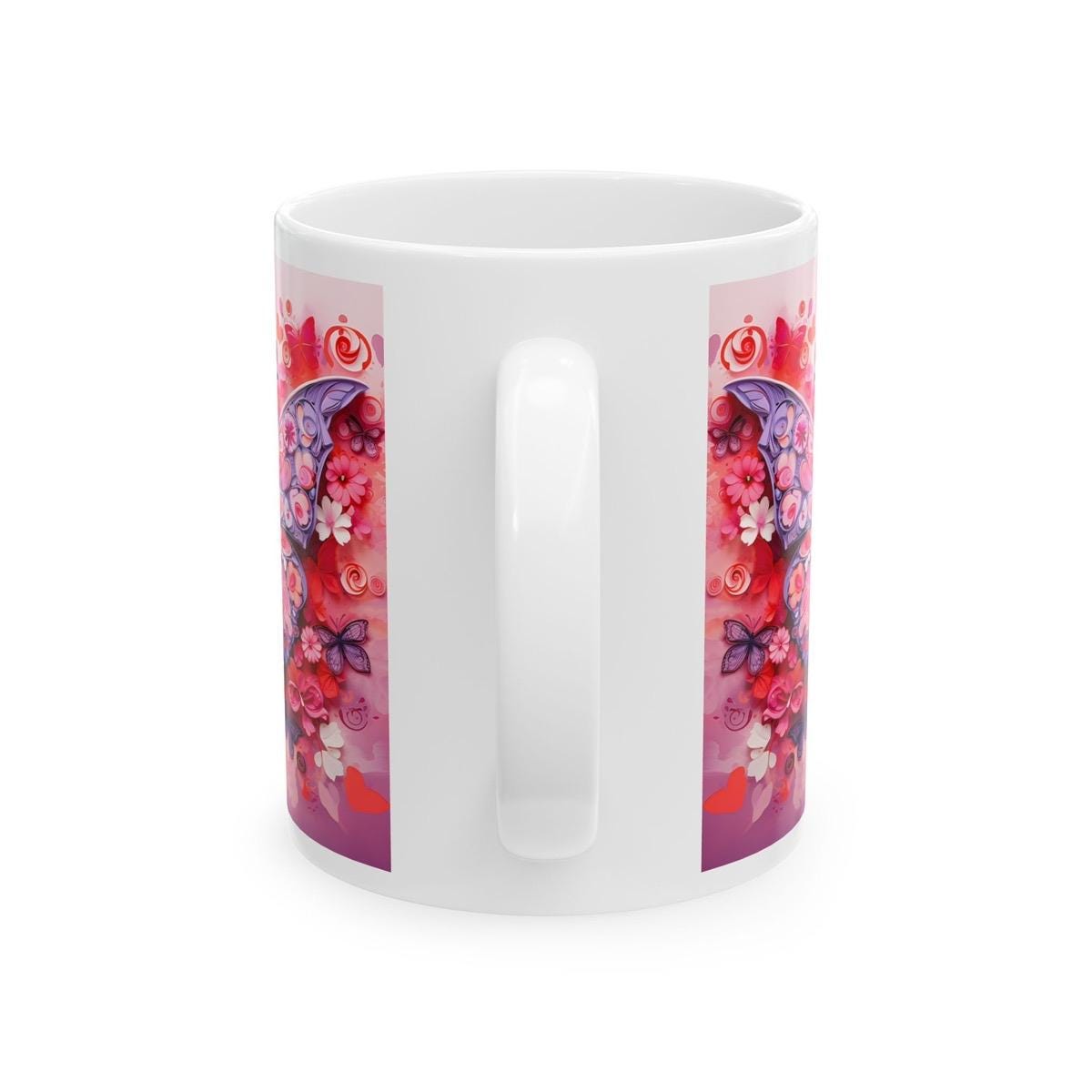 Butterfly cute mug - perfect for drinking and tumbling - tumblers, drinkware cup washable reusable coffee reuse ceramic xmas gifts mugs  bir
