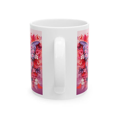 Butterfly cute mug - perfect for drinking and tumbling - tumblers, drinkware cup washable reusable coffee reuse ceramic xmas gifts mugs  bir