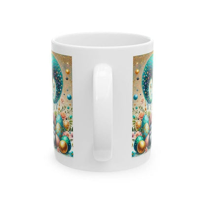 Easter gonk gonks mug - cute gift - perfect for hot drinks - drinkware, tumblers cup bottles reusable washable portable reuse ceramic coffee