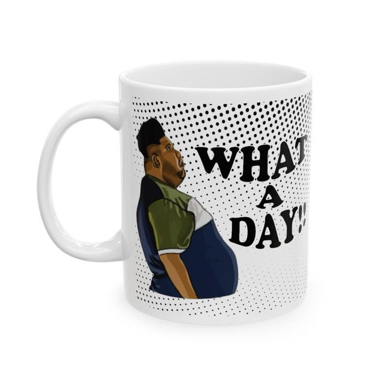 What a day mug harvey price mug - funny gift for coffee lovers - drinkware, tumblers funny mugs funny gifts 11oz washable reusable ceramic r