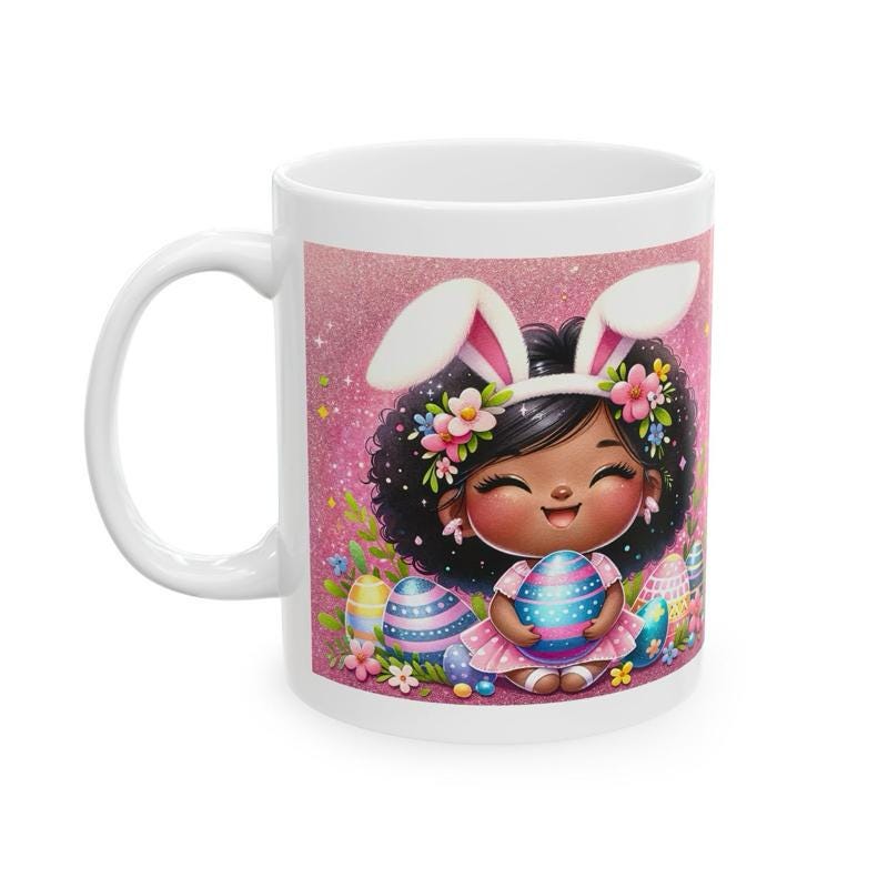 Easter egg mug - cute gift - perfect for hot drinks - drinkware, tumblers cup bottles reusable washable portable reuse ceramic coffee easter