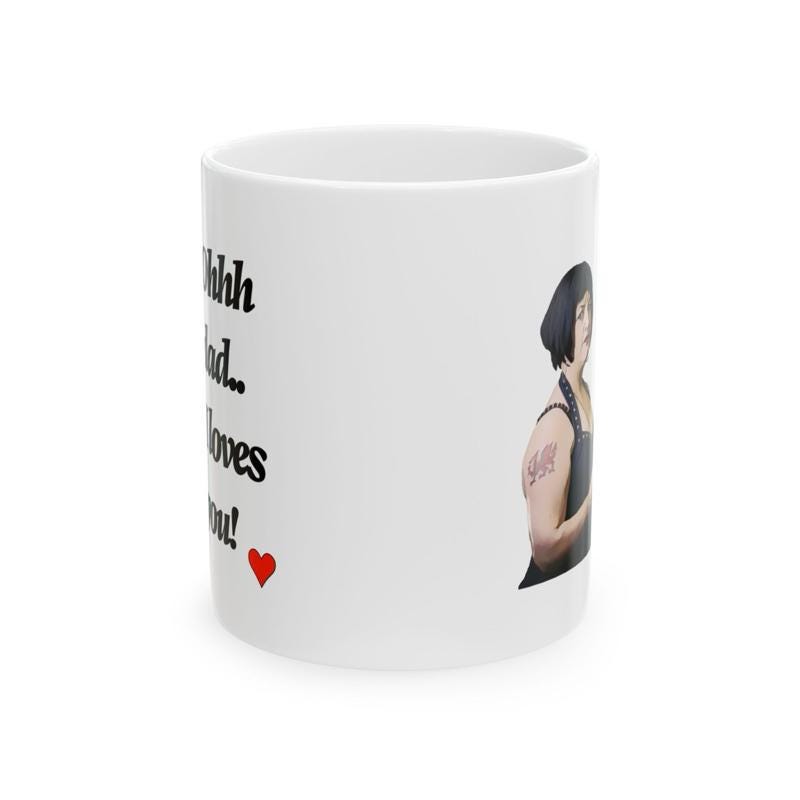 Nessa gavin and stacey father’s day funny dad mug - ceramic coffee tumbler drinkware reusable washable reuse cup mugs drew novelty fathers
