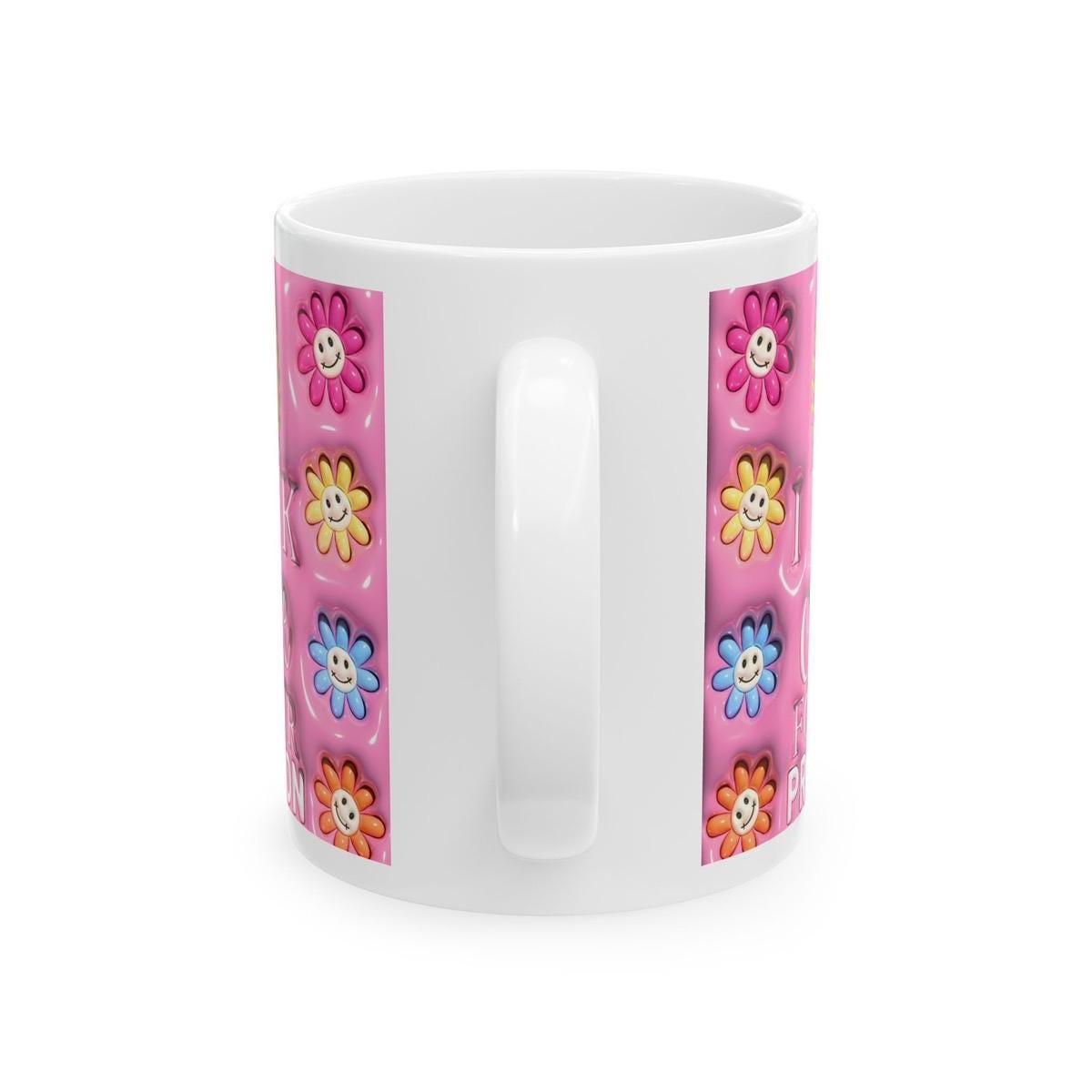 Funny mug gift - i drink coffee for your protection - perfect for coffee lovers - drinkware, cup tumblers ceramic washable reusable reuse ru