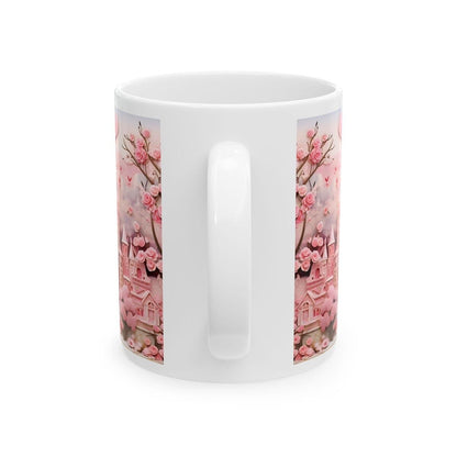 Barbie princess castle mug - perfect valentine's day gift for tea or coffee lovers - cup, drinkware tumblers washable reusable ceramic reuse