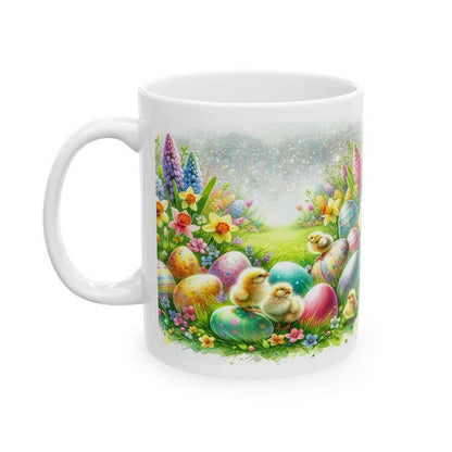 Cute easter chick mug for kids - perfect easter gift for children - cup, drinkware tumblers ceramic washable reusable reuse coffee easter gi