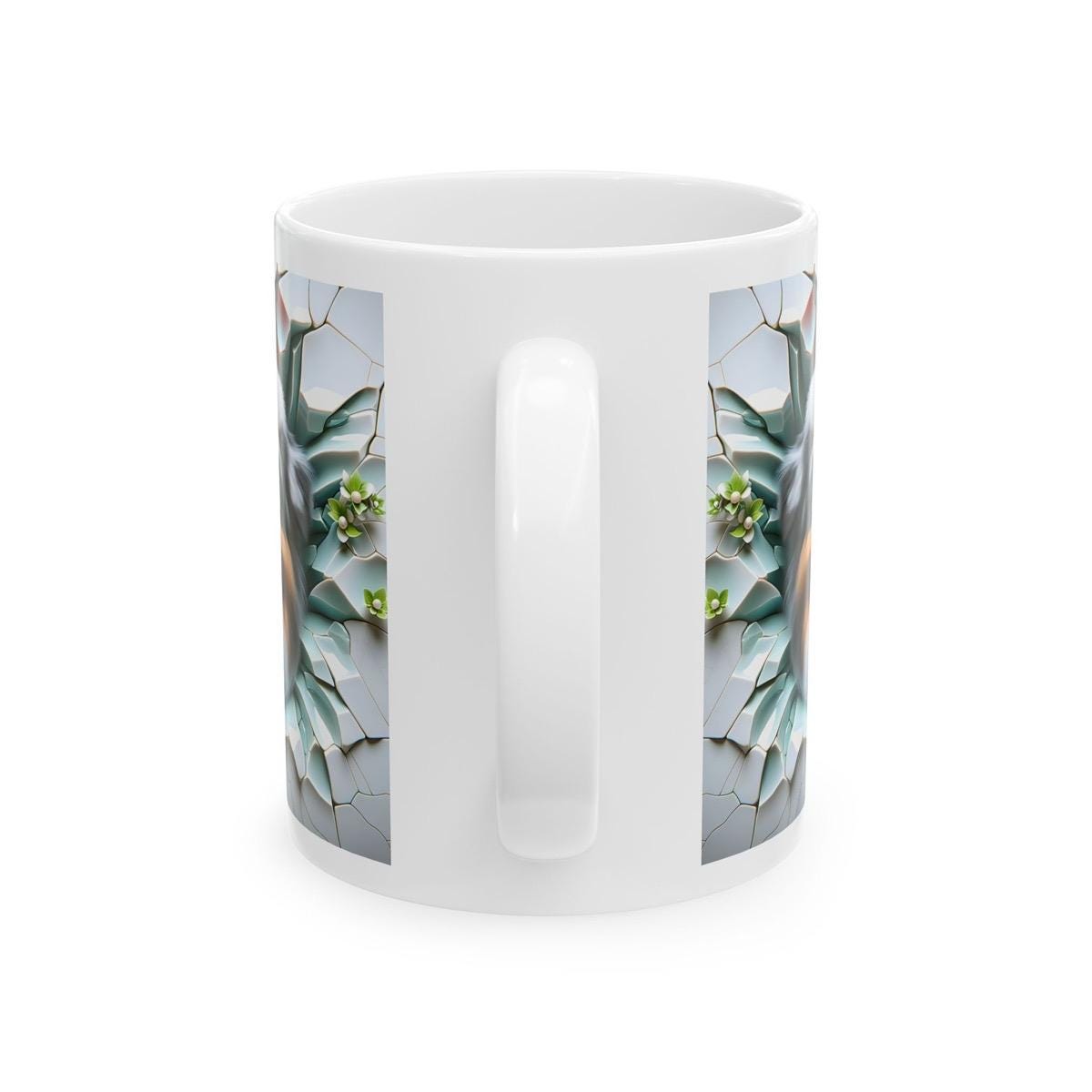 Funny dog christmas mug - perfect gift for any occasion - cup, drinkware tumblers reusable washable coffee ceramic reuse customized cute mug