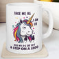 Funny sarcastic rude mug gifts - take me as i am or eat my ass - tumblers, drinkware cup reusable washable ceramic reuse coffee mugs cute no