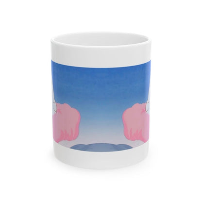 Cute moomin style mug - perfect for drinking and dipping - drinkware, cup tumblers reusable bottles ceramic washable reuse coffee moomins xm
