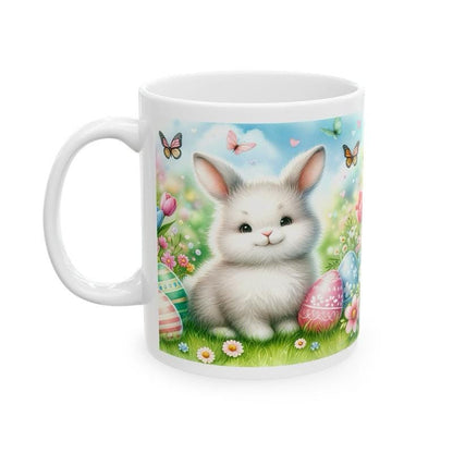 Easter bunny mug - cute gift - perfect for hot drinks - drinkware, tumblers cup bottles reusable washable portable reuse ceramic coffee east