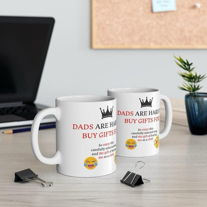 Dad gifts mug funny father day present for hard to buy dads 11oz ceramic coffee cup with unique slogan design drinkware mugs