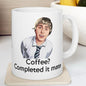 Funny mug - inbetweeners coffee completed it mate mug - funny inbetweeners jay cartwright gift coffee mug drinkware washable reusable tumble