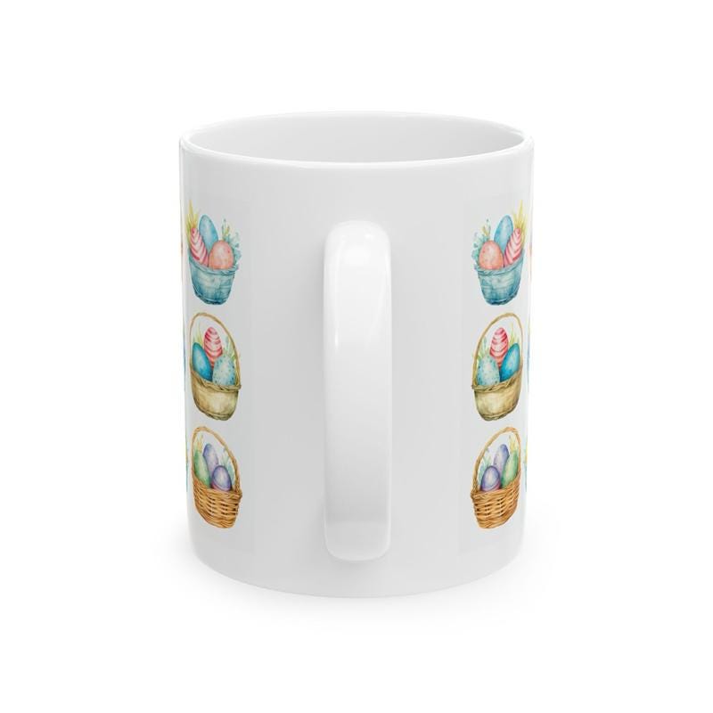 Easter egg mug - cute gift - perfect for hot drinks - drinkware, tumblers cup bottles reusable washable portable reuse ceramic coffee easter