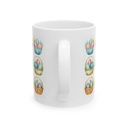 Easter egg mug - cute gift - perfect for hot drinks - drinkware, tumblers cup bottles reusable washable portable reuse ceramic coffee easter