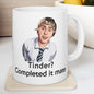 Funny mug - inbetweeners tinder completed it mate mug - funny inbetweeners jay cartwright gift coffee mug drinkware washable reusable tumble