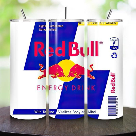 Red bull tumbler 20oz - perfect for on-the-go hydration - vacuum flask - cup drinkware mug bottles water bottles bottled portable gifts insu
