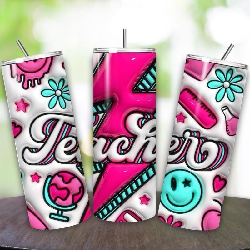 Teacher gifts 20oz tumbler style - perfect for any occasion drinkware flasks mug bottles water bottles bottled stylish beverage portable fla