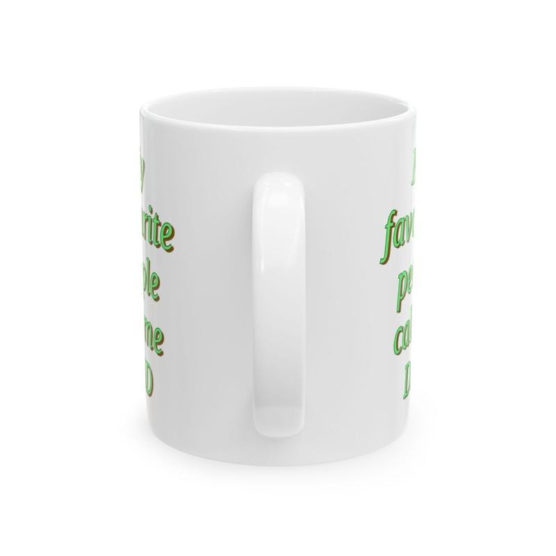 Cute father’s day funny dad mug - ceramic coffee tumbler drinkware reusable washable reuse cup mugs drew novelty fathers day dad him fun g